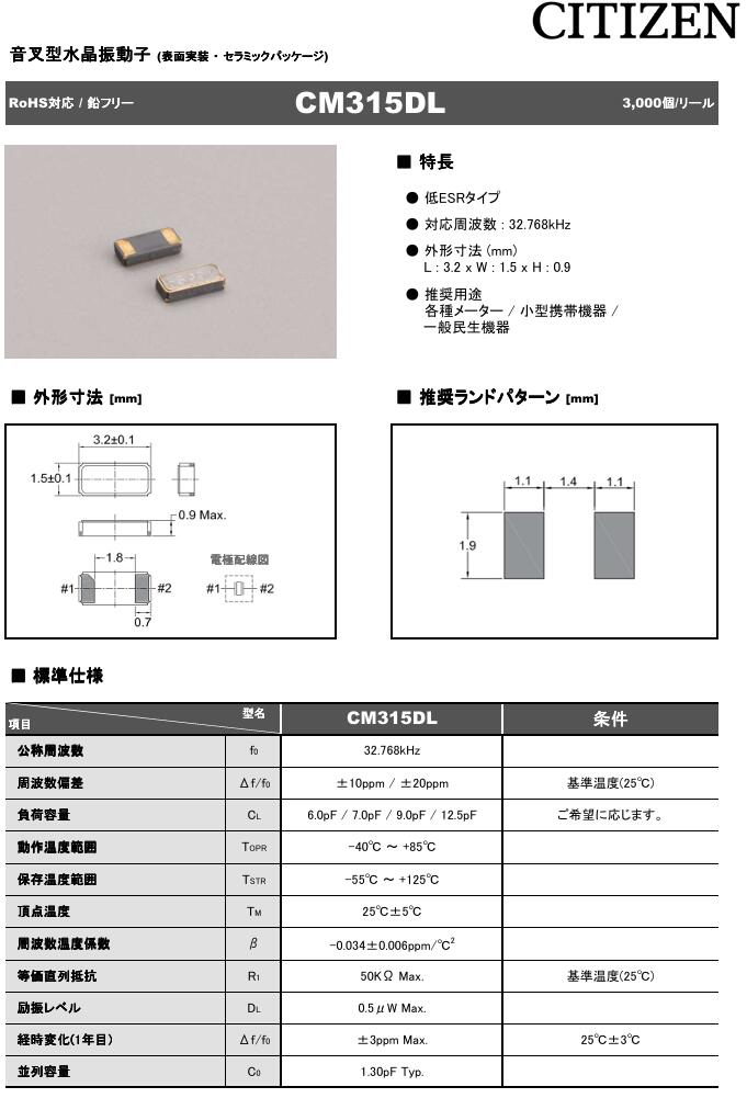 CM315DL 1