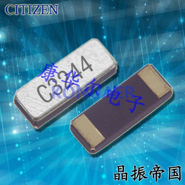 CM51932768DZCT,西铁城无源晶振,32.768k晶体,CM519晶振,2-SMD晶振,CITIZEN晶振