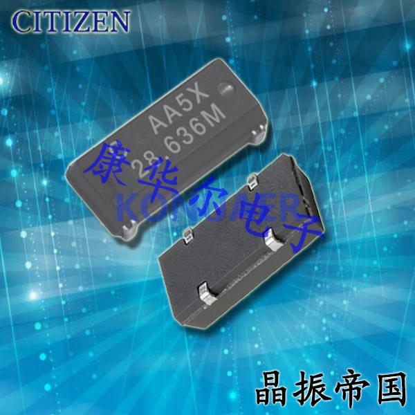 CM200C32768DZCT,西铁城贴片晶振,32.768k晶体,CM200C晶振,4-SOJ晶振,CITIZEN晶振