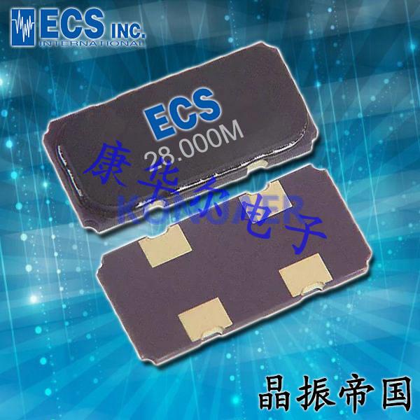 ECS-100-18-18-TR,ECS伊西斯晶振,CSM-12黑色面陶瓷晶振