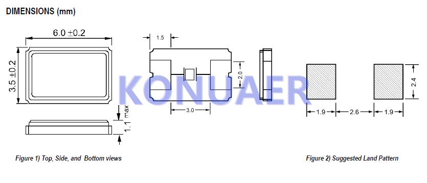 ECS-120-18-23A-EN-TR,ECS欧美进口晶振,ECX-64A谐振器