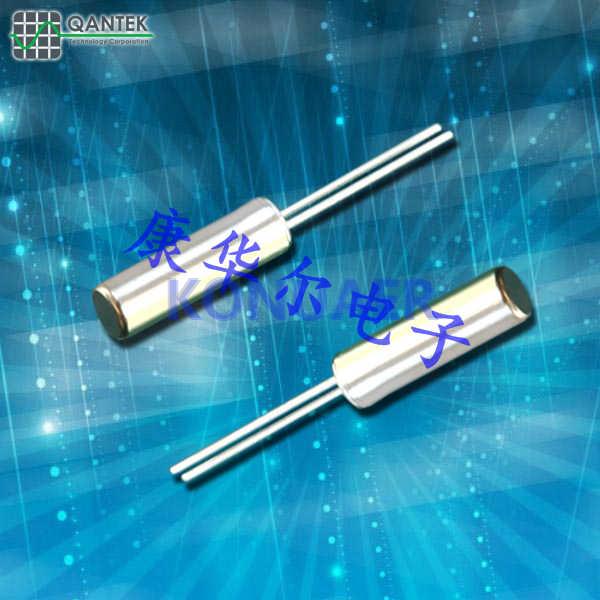 QCM2612.0000F12A33B,QANTEK插件晶振,QCM26圆柱晶振