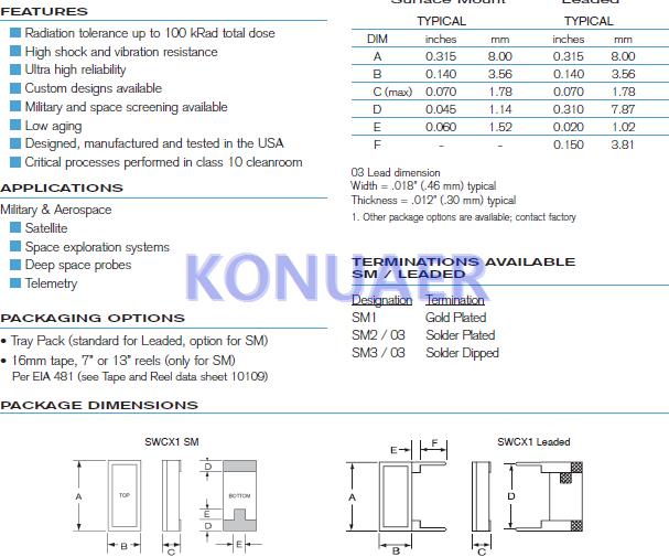 SWCX1SSCSM1–20.0M,100/100/–/I,Statek斯塔克贴片晶振,SWCX1晶振 SWCX1SSCSM1–20.0M,100/100/–/I,Statek斯塔克贴片晶振,SWCX1晶振